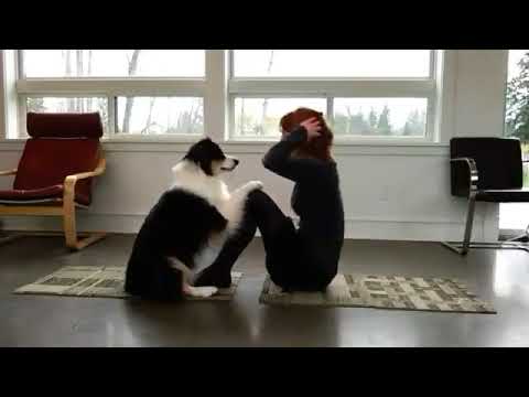 Yoga with a Dog - Mary &amp; Secret