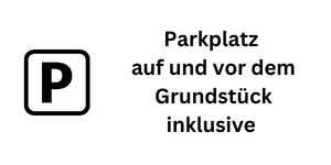 parkplatz inklusive ferienhaus