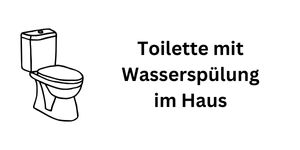 toilette wc wasserspuelung im haus inklusive ferienhaus