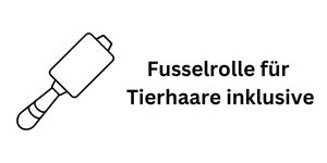 fusselrolle tierhaare inklusive ferienhaus