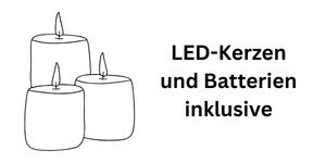 led-kerzen batterien inklusive ferienhaus