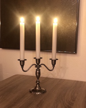 ausstattung, kerzenhalter, led-kerzen, stabkerzen, esstisch, infrarotheizung