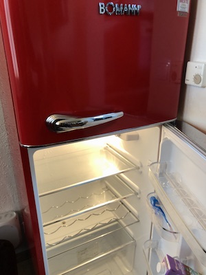 ausstattung, kueche, kuehl-gefrierkombination, bomann, kuehlschrank, eisfach