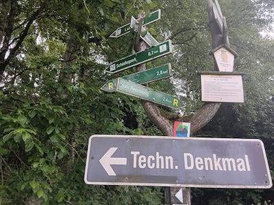 technisches denkmal, schieferpark lehesten, ausflugstipp vom tiny house im wald in tanna