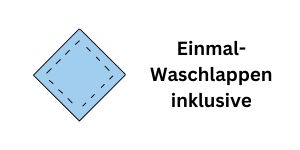 icon, ausstattung, tiny house, ferienhaus, waschlappen, einweg-waschlappen, badezimmer, einmal-waschlappen