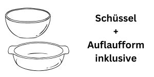 icon, ausstattung, tiny house, ferienhaus, schuessel, auflaufform