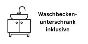 icon, badezimmer, ausstattung, waschbeckenunterschrank