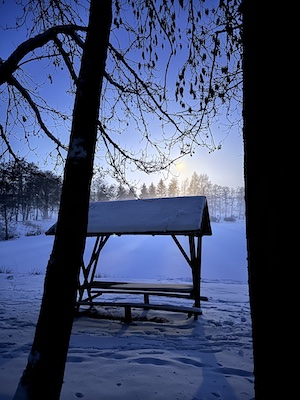 Leitenteiche, Thüringen, Vollmond 2026, Imbolc, Lichtmess, Lichterfest, Wintermorgen, Naturfotografie, Tiny House, Stille Gewalt, Kraftort, Frühlingserwachen, Blaue Stunde, Winterruhe, Thüringer Meer, Mondnacht, Naturvideo, Achtsamkeit, Spiegelung, Winterlandschaft, ferienhaus