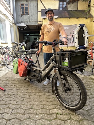 cargo ebike porto bei kada bike in hof
